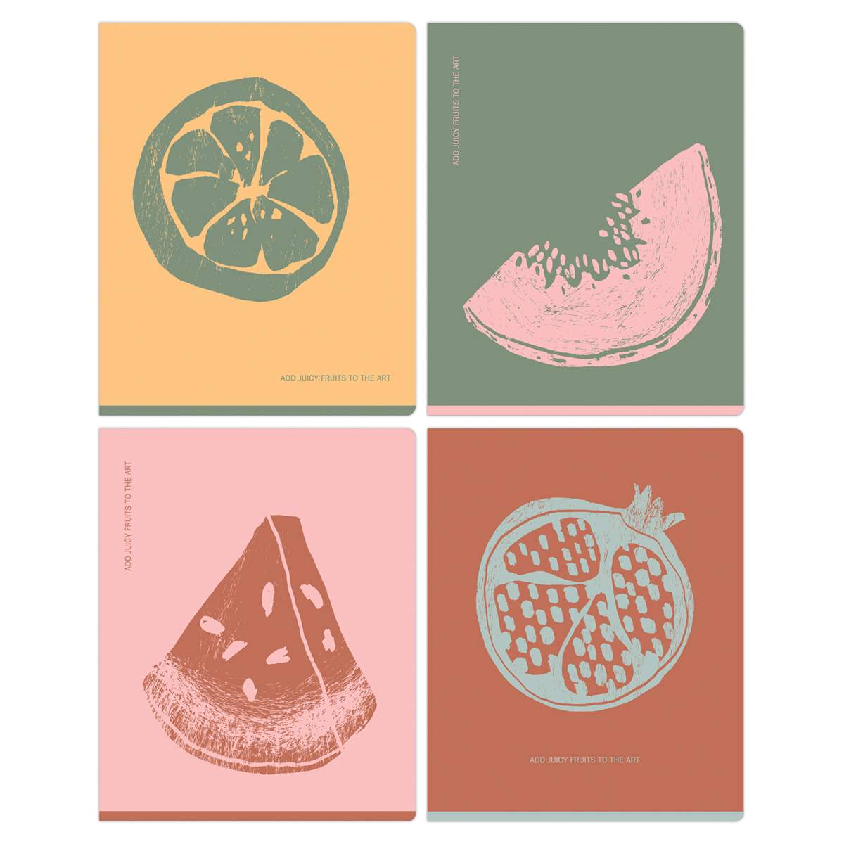 

Тетрадь BG "Juicy fruits" 344410, 48 листов, А5 линейка, скрепки, 8 шт., 344410