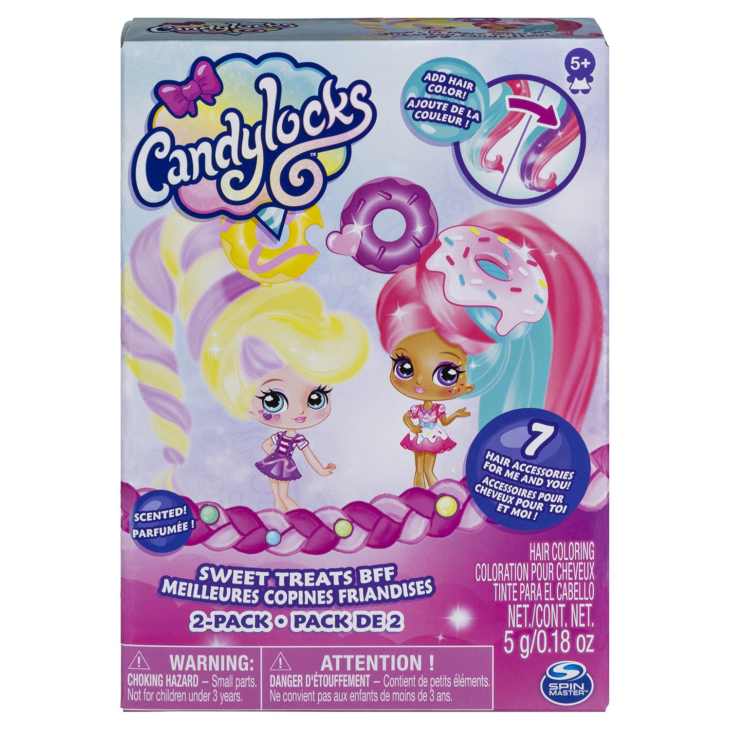 

Кукла Spin Master Candylocks Сахарная милашка Лучшие подружки Донна и Нат
