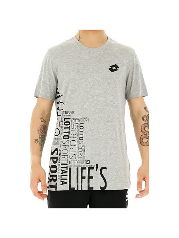 

Футболка мужская TEE STRIKE MEL JS Lotto серая S, TEE STRIKE MEL JS