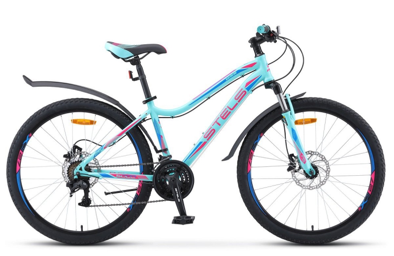 

Велосипед 26 Stels Miss 5000 D (рама 16) (ГИДРАВЛИКА) V020 Фиолетовый/розовый, Miss