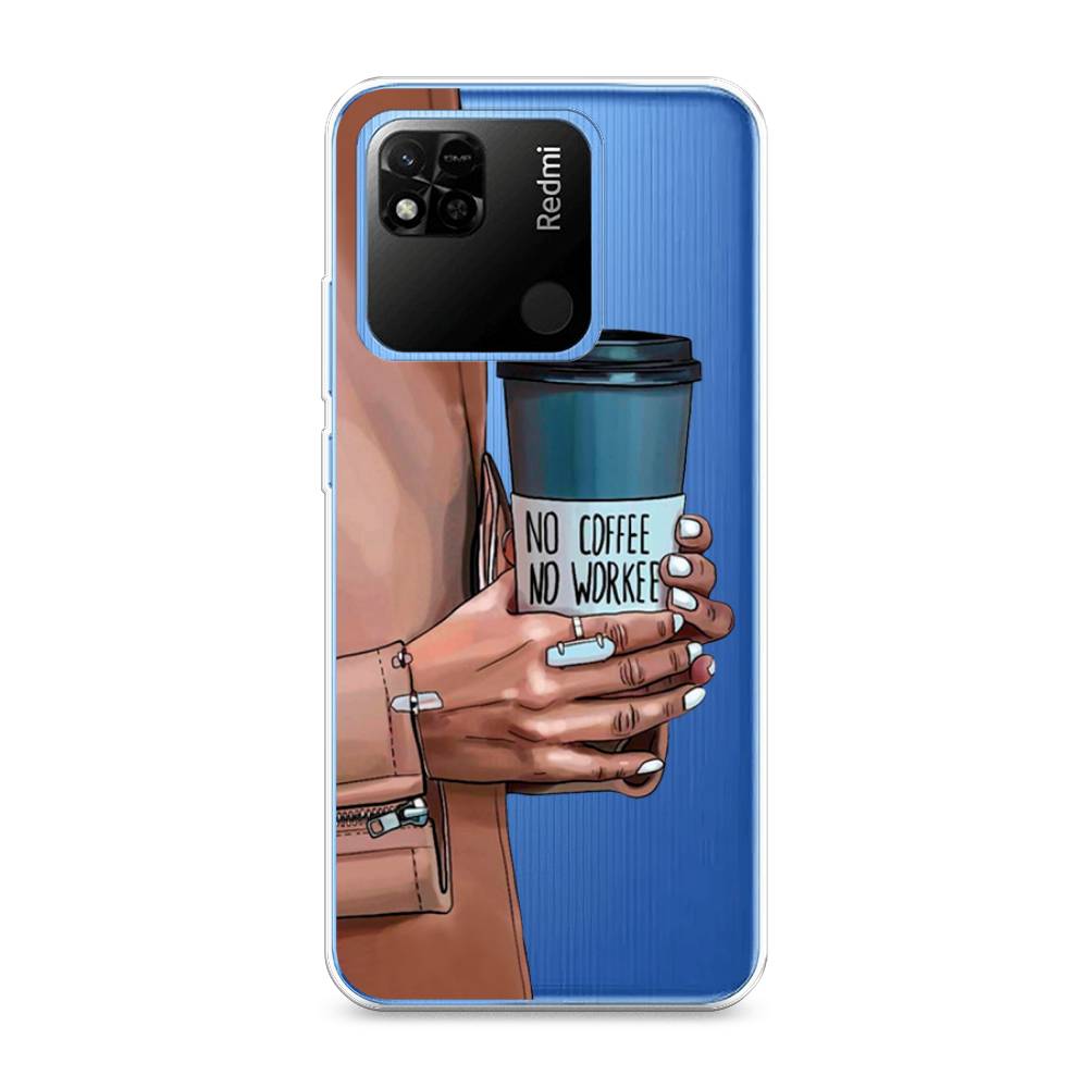

Чехол Awog на Xiaomi Redmi 10A "No coffee", Разноцветный, 313950-7