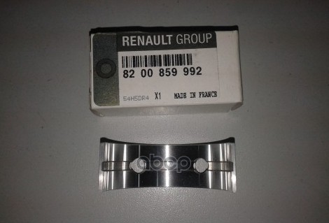 Вкладыш Коленвала 8200859992 RENAULT арт. 8200859992