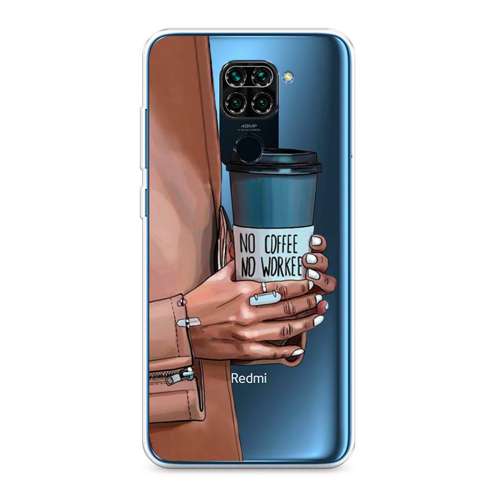 

Чехол Awog на Xiaomi Redmi 10X 4G/Note 9 "No coffee", Разноцветный, 38250-7