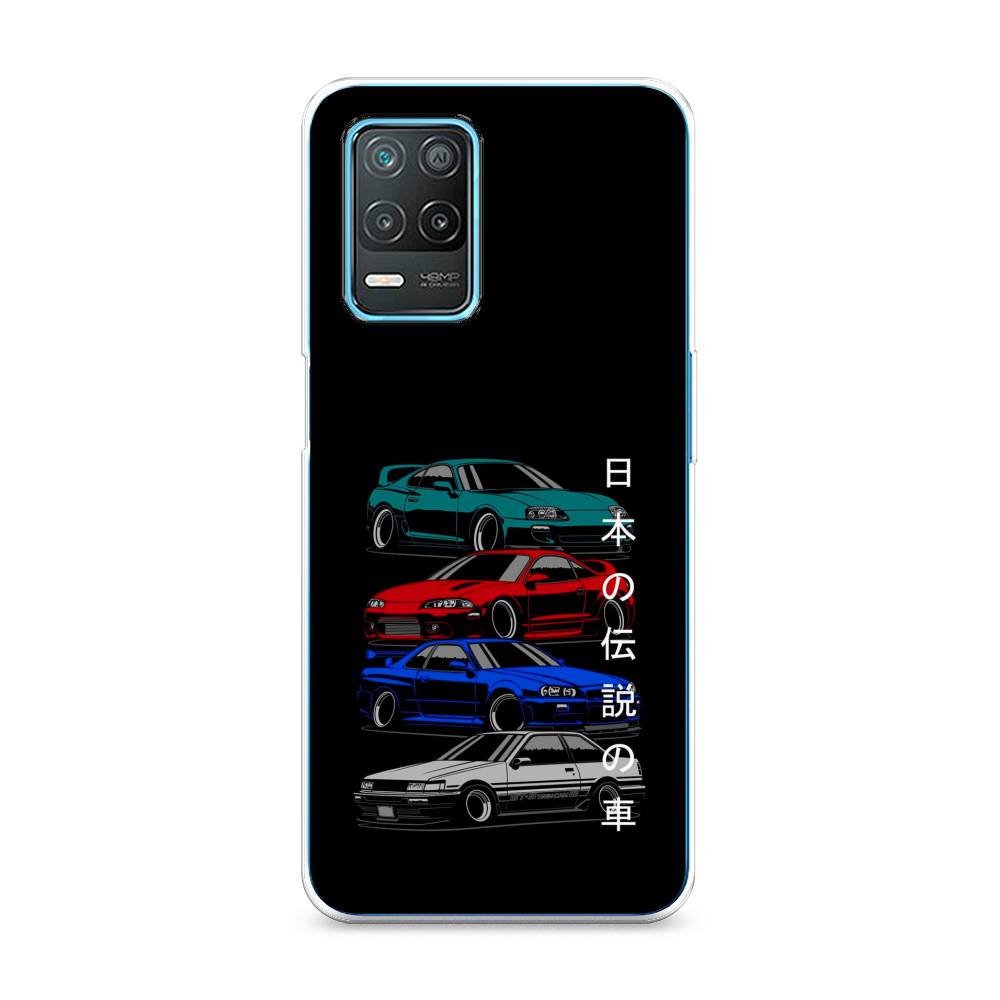 

Чехол Awog на Realme 8 5G "JDM Legend cars", Разноцветный, 257050-5