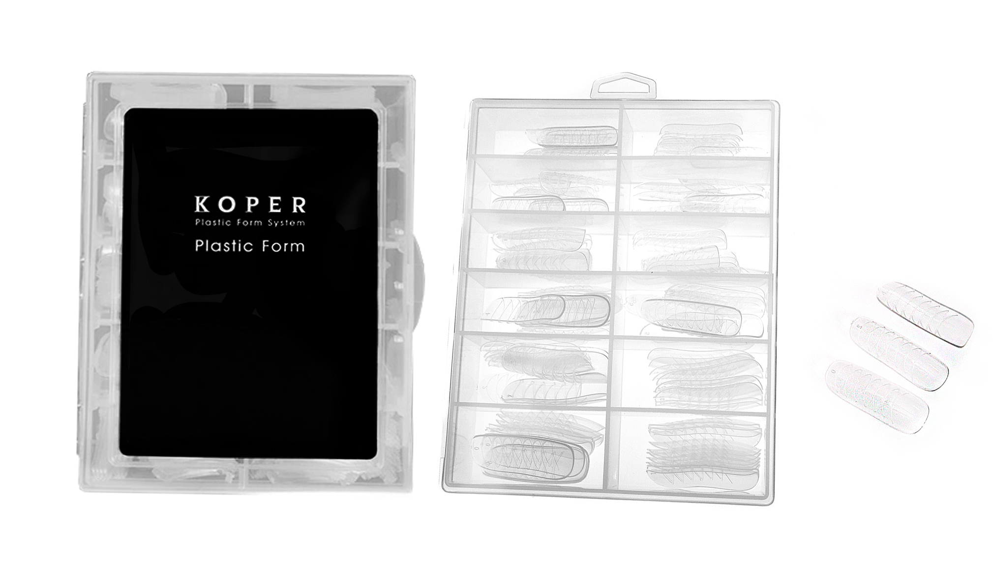 

Формы для наращивания ногтей Koper №3 Верхние 120 шт.