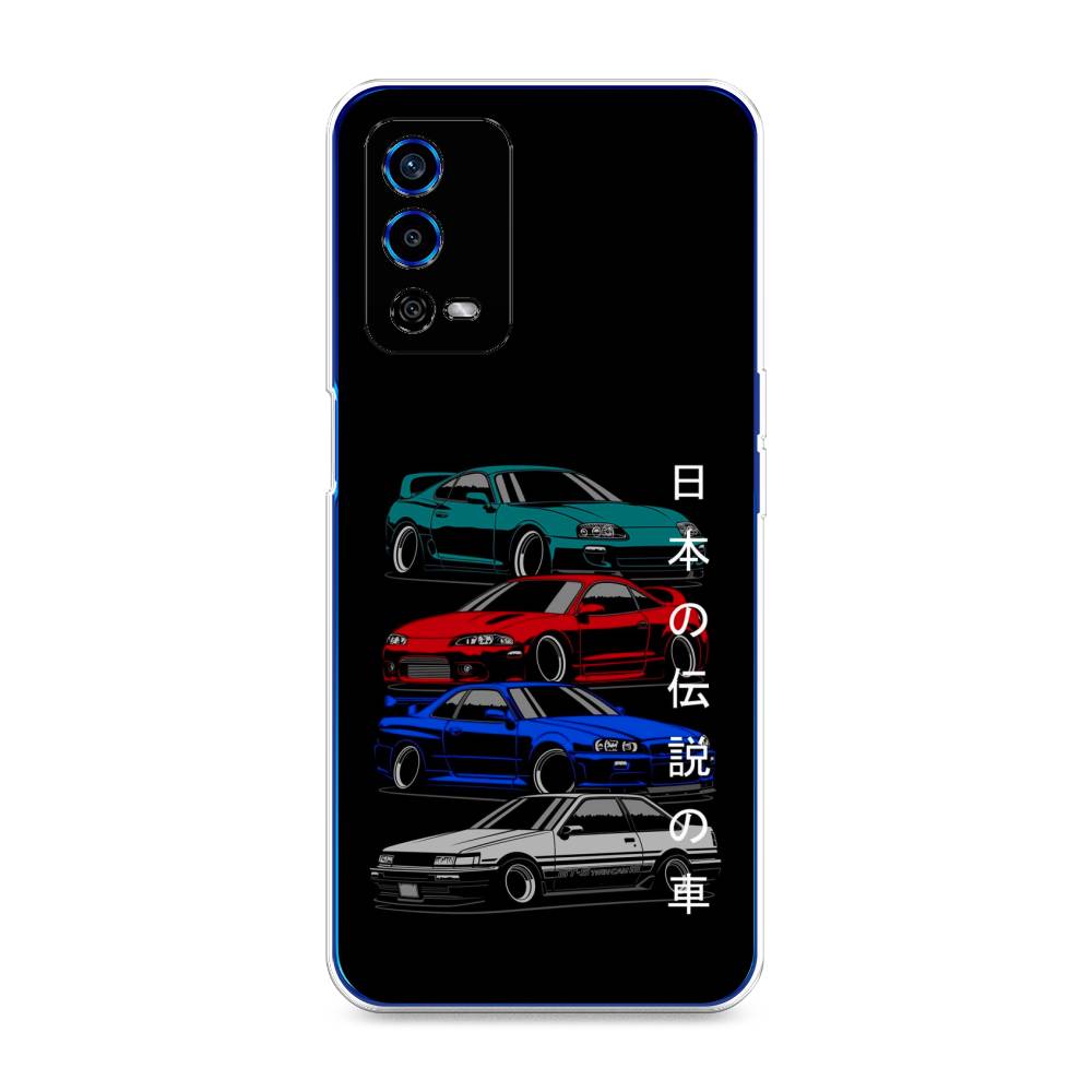 

Чехол Awog на Oppo A55 4G "JDM Legend cars", Разноцветный, 259150-5
