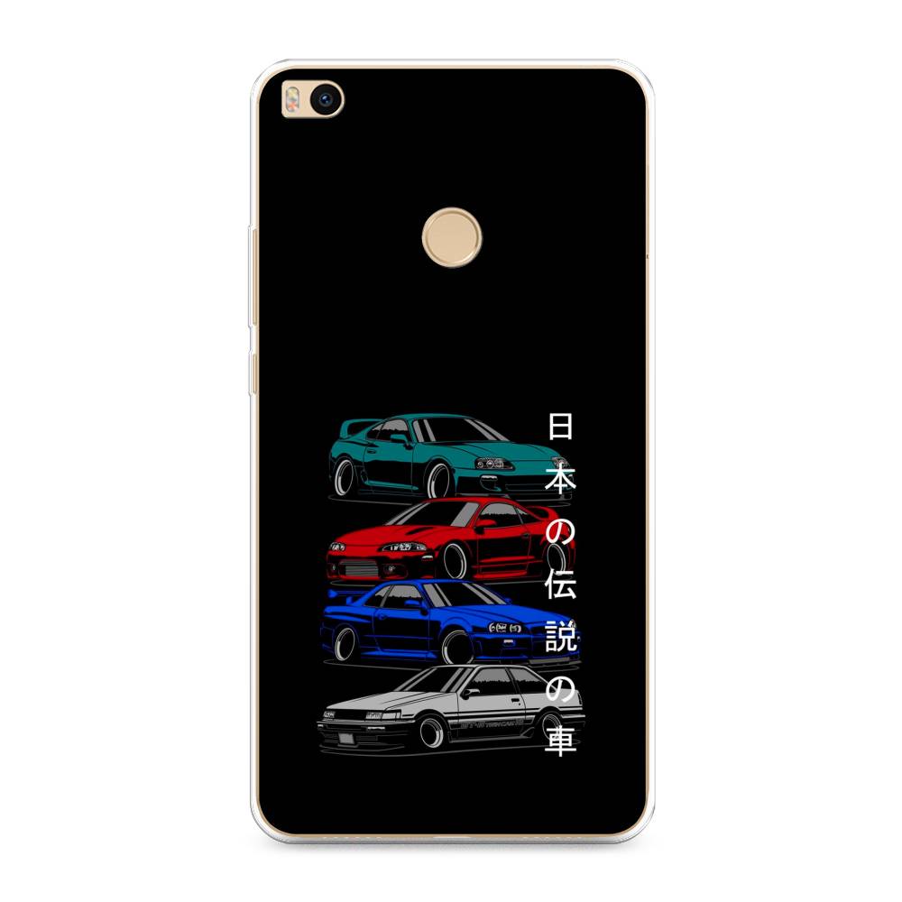 

Чехол Awog на Xiaomi Mi Max 2 "JDM Legend cars", Разноцветный, 32150-5