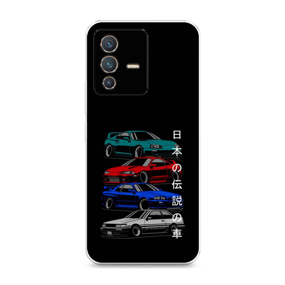 

Чехол Awog на Vivo V23 "JDM Legend cars", Разноцветный, 266050-5
