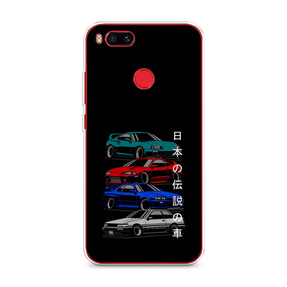 

Чехол Awog на Xiaomi Mi A1 "JDM Legend cars", Разноцветный, 32650-5
