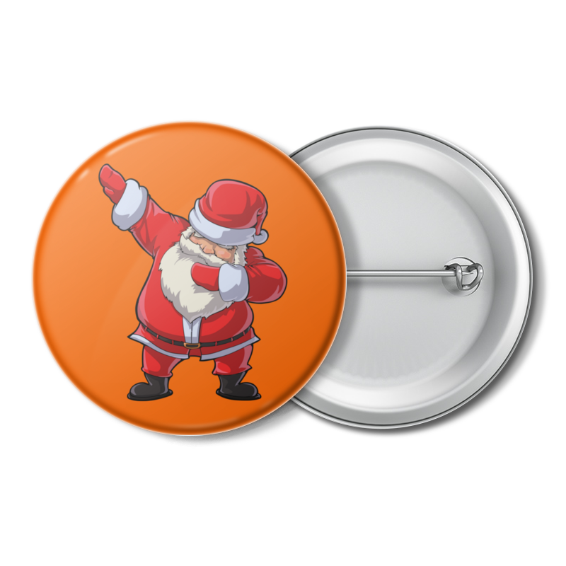 

Значок Printio Santa dab, Santa dab