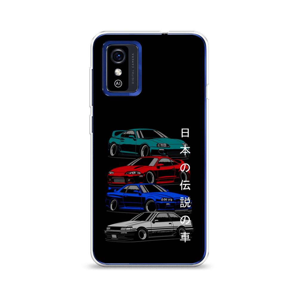 

Чехол Awog на ZTE Blade L9 / ЗТЕ Блэйд L9 "JDM Legend cars", Разноцветный, 135250-5