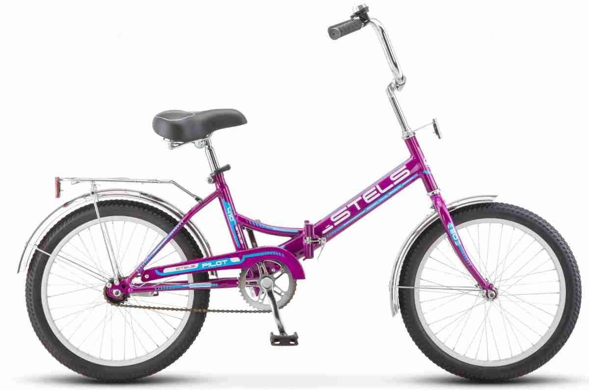 Велосипед 20 Stels Pilot 450 Z010 (6-ск.) Фиолетовый