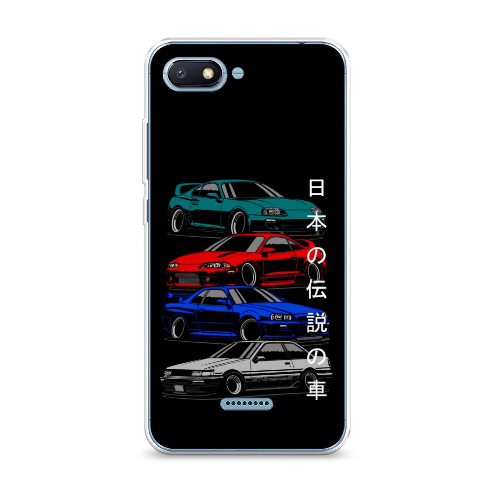 

Чехол Awog на Xiaomi Redmi 6A "JDM Legend cars", Разноцветный, 34150-5