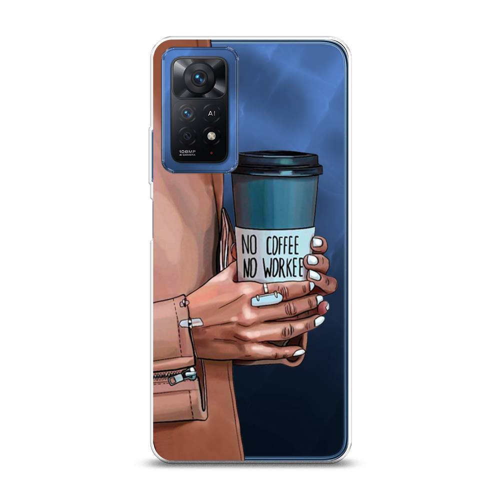 

Чехол Awog на Xiaomi Redmi Note 11 Pro/11 Pro 5G/11E Pro "No coffee", Разноцветный, 314850-7