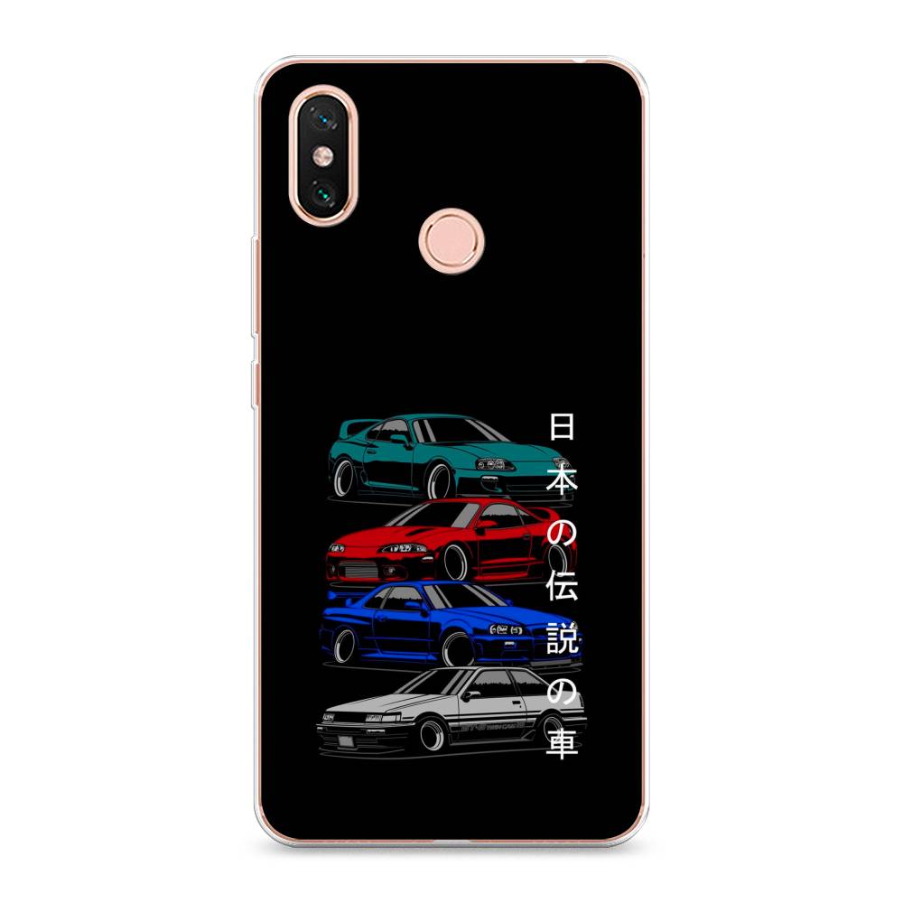 

Чехол Awog на Xiaomi Mi Max 3 "JDM Legend cars", Разноцветный, 34350-5