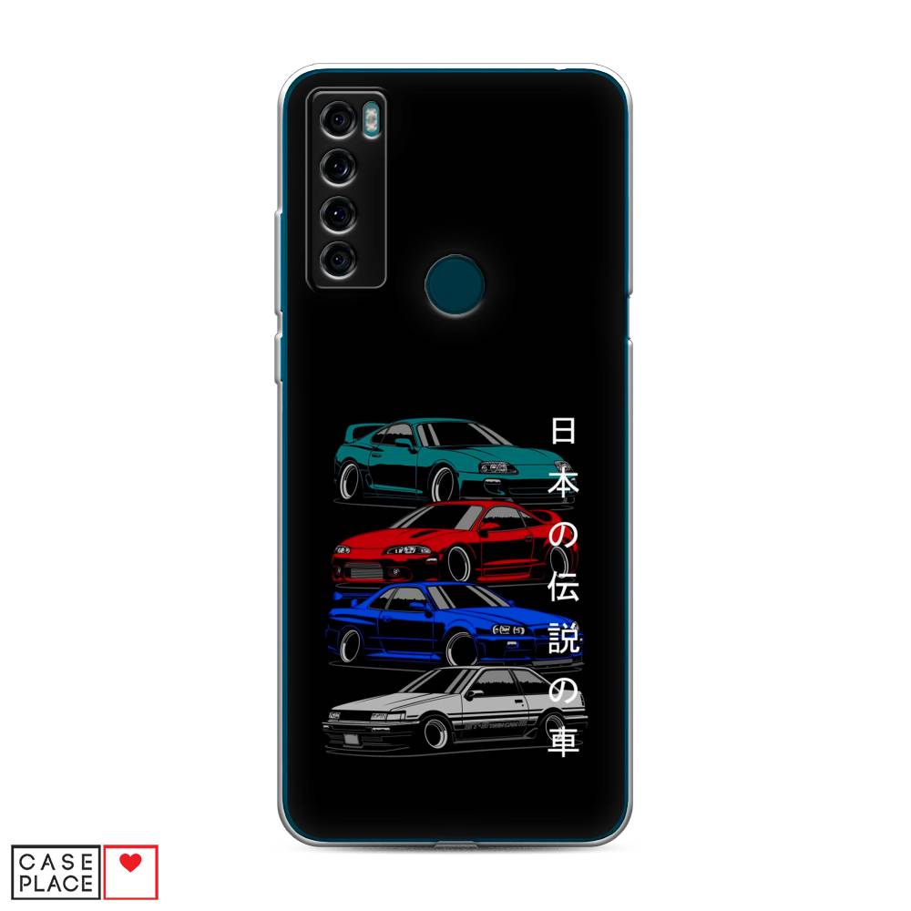

Чехол Awog на TCL 20 SE "JDM Legend cars", Разноцветный, 290350-5
