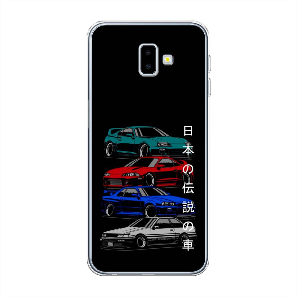 

Чехол Awog на Samsung Galaxy J6 + "JDM Legend cars", Разноцветный, 26950-5