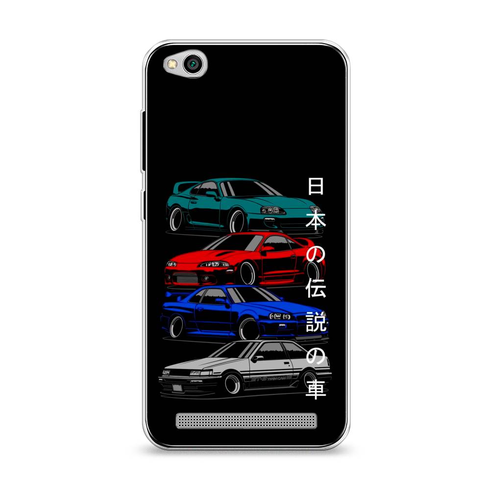 

Чехол Awog на Xiaomi Redmi 5A "JDM Legend cars", Разноцветный, 32850-5