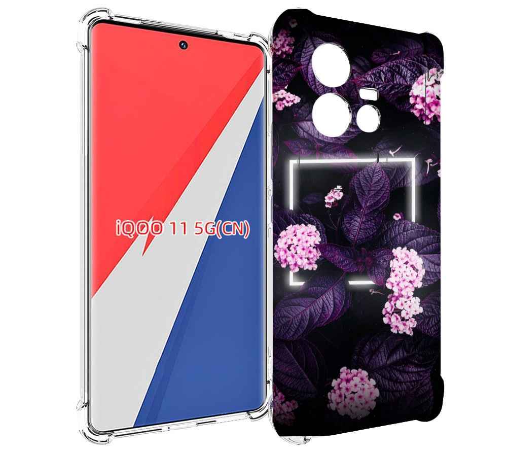 

Чехол MyPads Витамин для Vivo iQOO 11, Прозрачный, Tocco