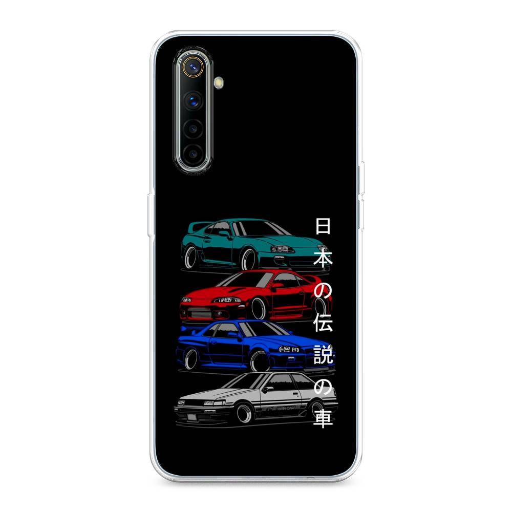 

Чехол Awog на Realme 6 "JDM Legend cars", Разноцветный, 252750-5