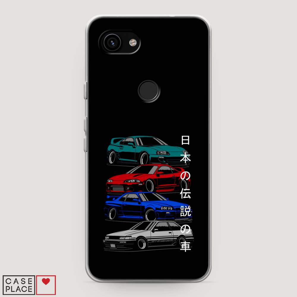 

Чехол Awog на Google Pixel 3a "JDM Legend cars", Разноцветный, 270150-5