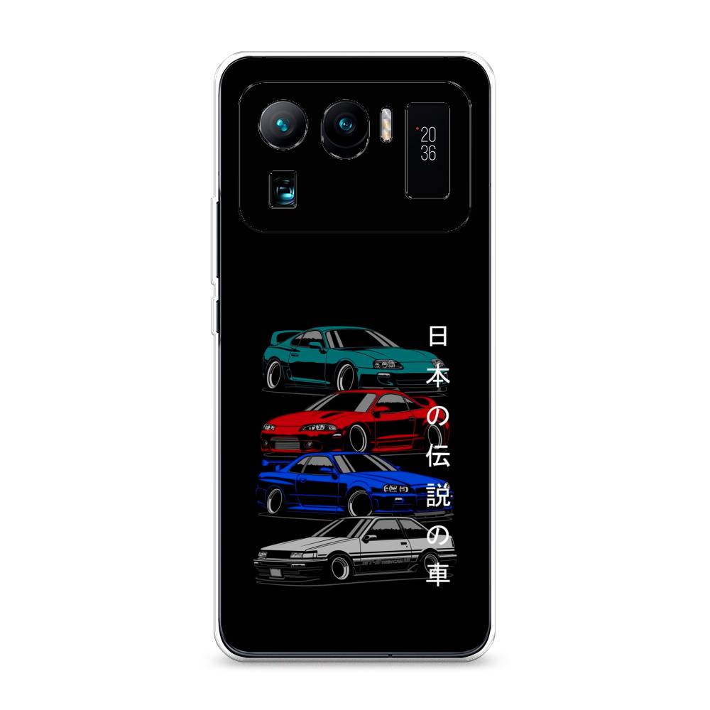 

Чехол Awog на Xiaomi Mi 11 Ultra "JDM Legend cars", Разноцветный, 310450-5