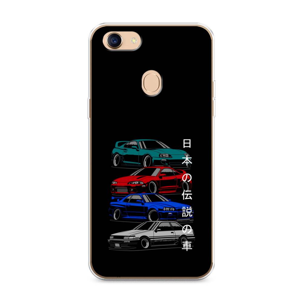 

Чехол Awog на Oppo F5 "JDM Legend cars", Разноцветный, 250250-5