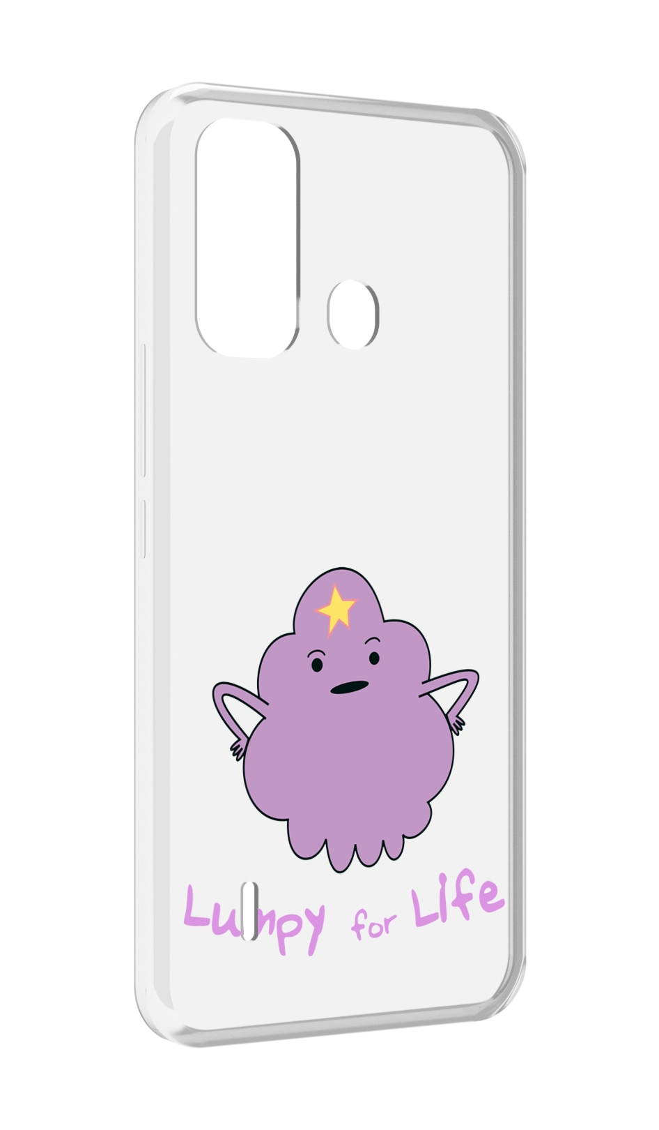 

Чехол MyPads Принцесса пупырчатого королевства для ITEL A49 / A58 / A58 Pro, Прозрачный, Tocco