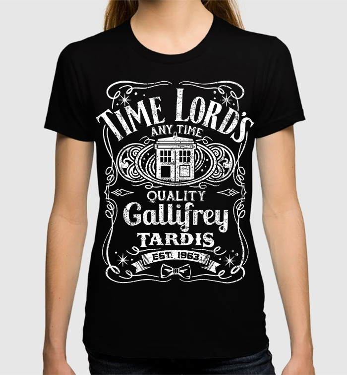 фото Футболка женская dream shirts доктор кто - time lords 9899104111 черная m