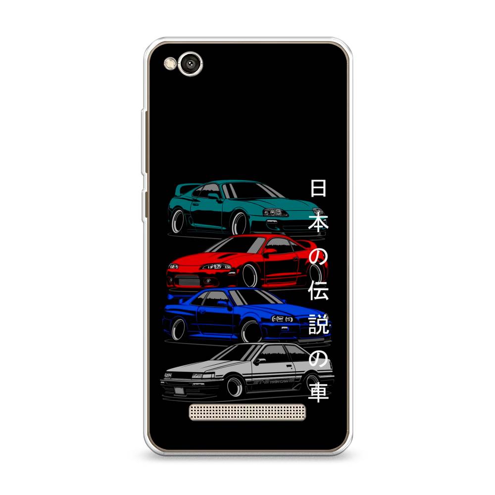 

Чехол Awog на Xiaomi Redmi 4A "JDM Legend cars", Разноцветный, 31350-5