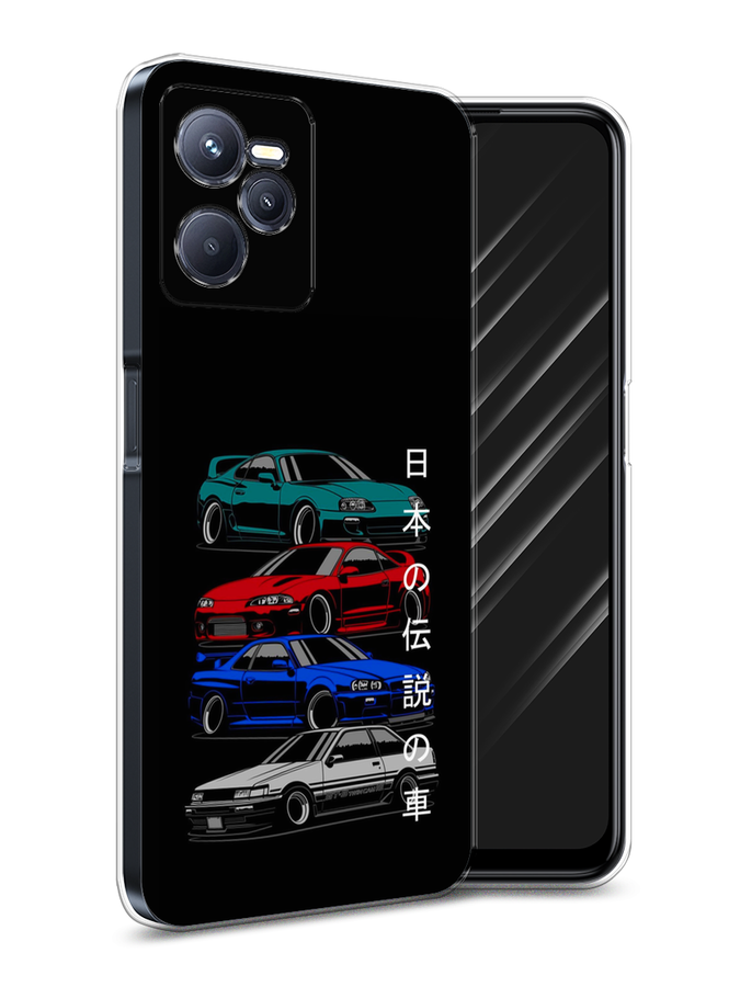 

Чехол Awog на Realme C35 "JDM Legend cars", Разноцветный, 259250-5