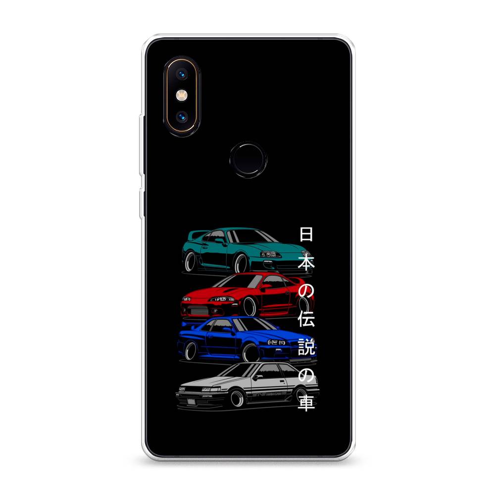 

Чехол Awog на Xiaomi Mi Mix 2S "JDM Legend cars", Разноцветный, 33450-5