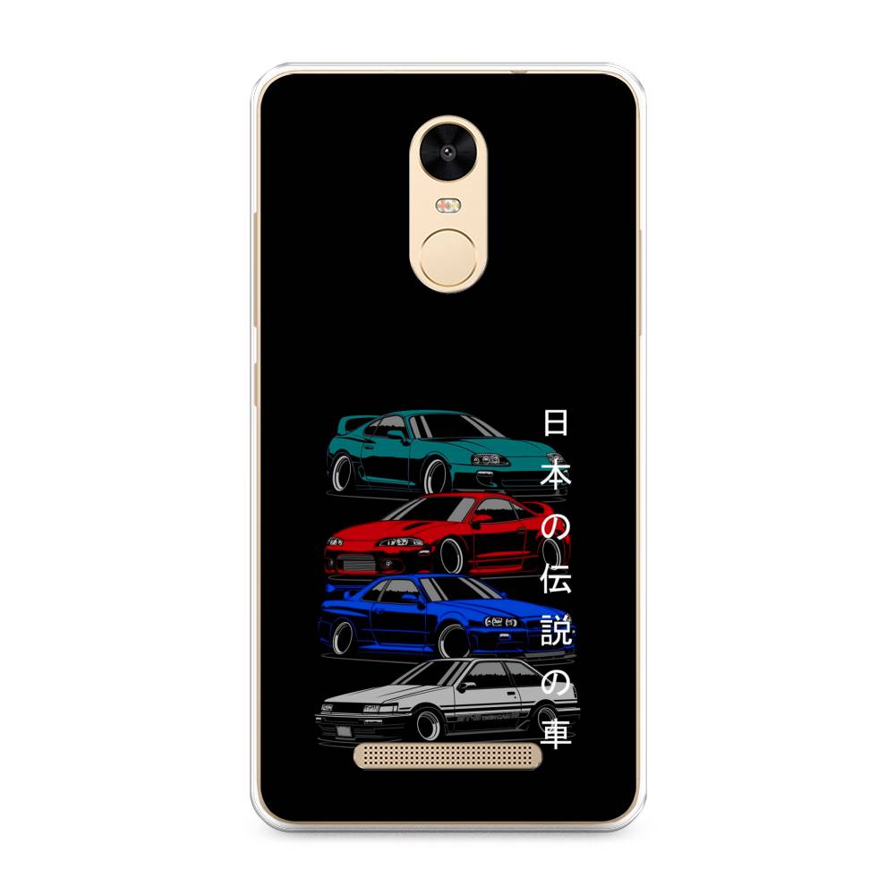 фото Чехол awog "jdm legend cars" для xiaomi redmi note 3/note 3 pro