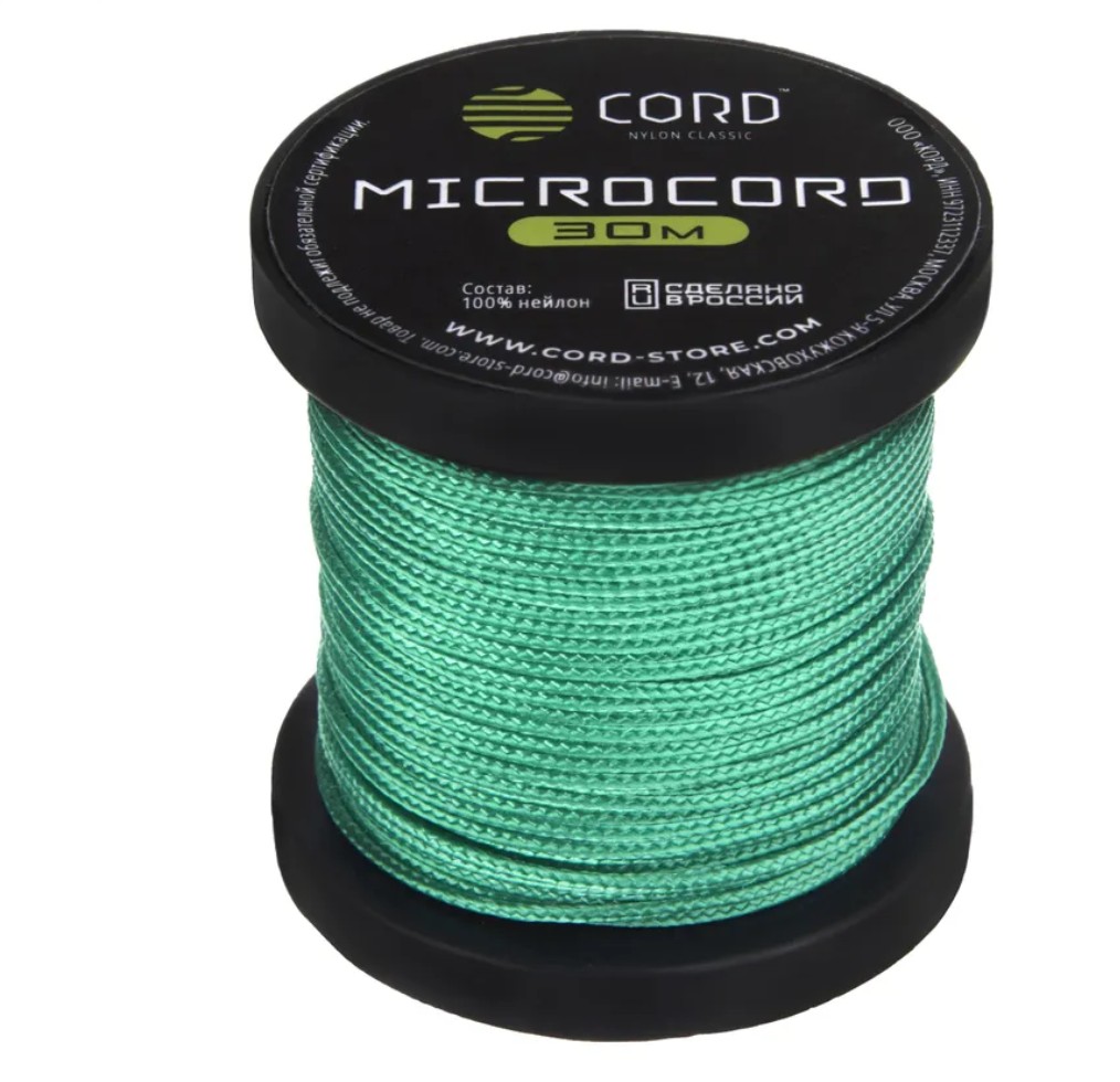 

Микрокорд CORD катушка 30м (emerald green), Зеленый, УТ-00063949
