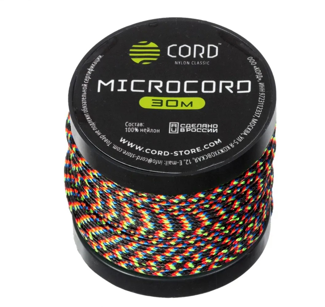 

Микрокорд CORD катушка 30м (galaxy), Синий, УТ-00071622