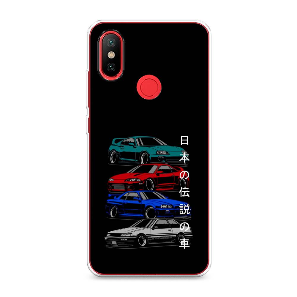 

Чехол Awog на Xiaomi Mi 6X "JDM Legend cars", Разноцветный, 33250-5