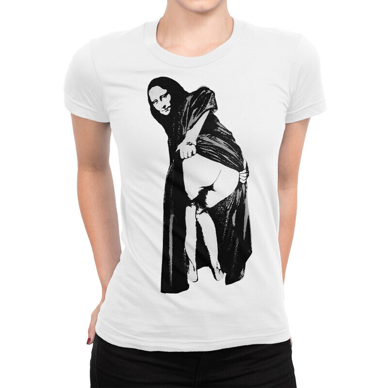 

Футболка женская Dream Shirts Мона Лиза 10003891 белая XL, Мона Лиза 10003891