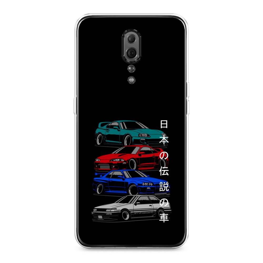 фото Чехол awog "jdm legend cars" для oppo reno z