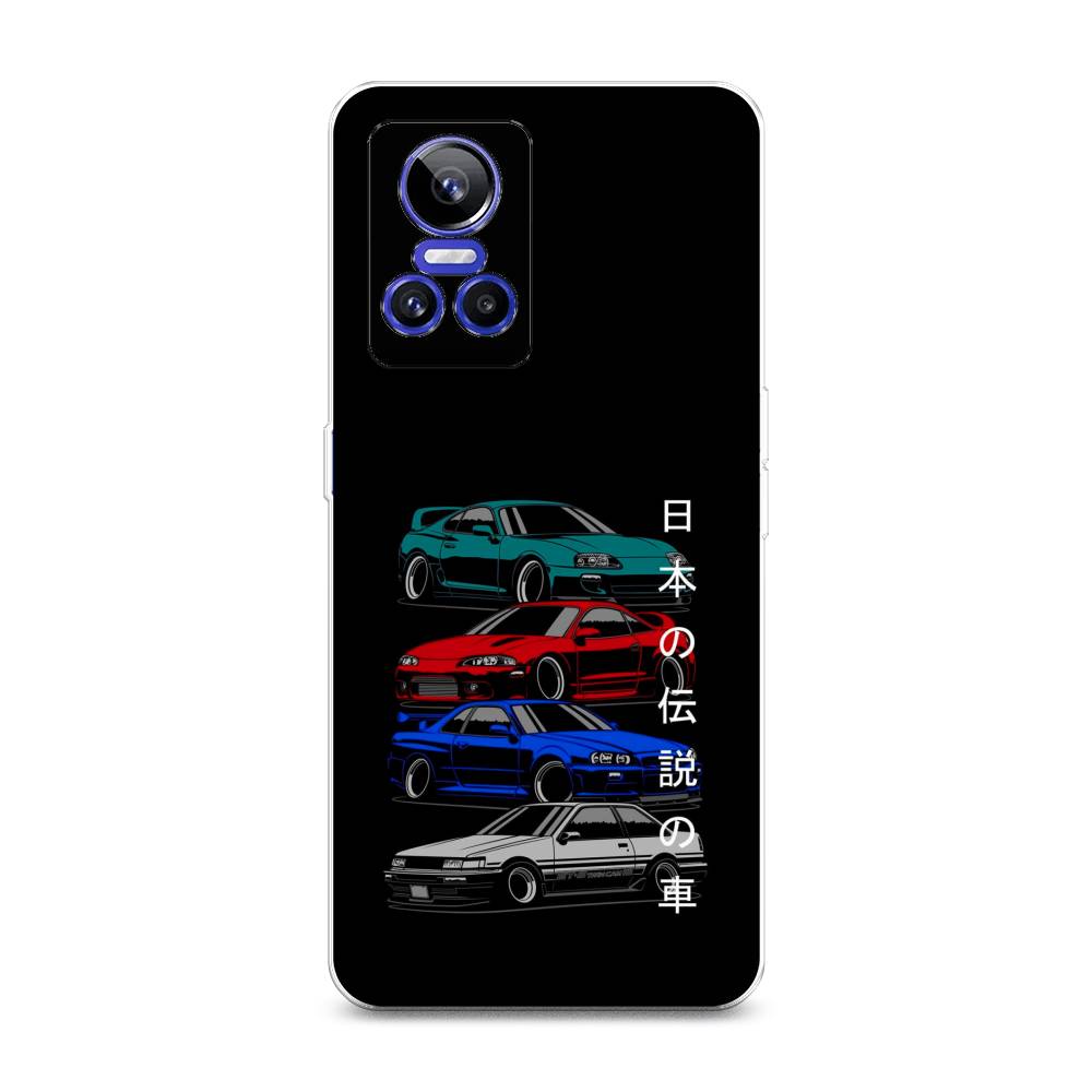 

Чехол Awog на Realme GT Neo 3 "JDM Legend cars", Разноцветный, 259050-5