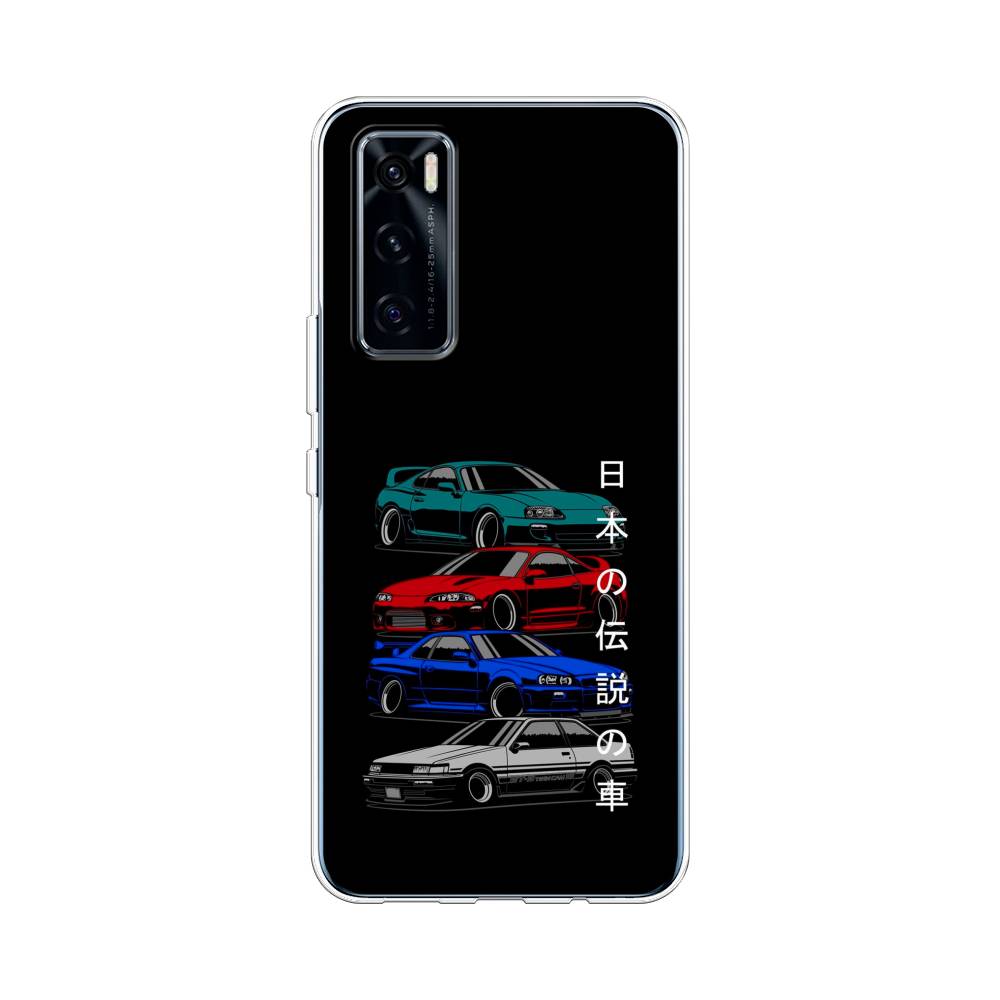 

Чехол Awog на Vivo V20 SE "JDM Legend cars", Разноцветный, 263550-5