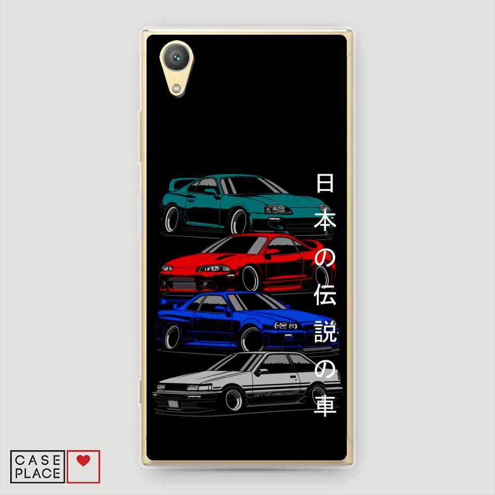 

Чехол Awog на Sony Xperia XA1 plus "JDM Legend cars", Разноцветный, 53050-5