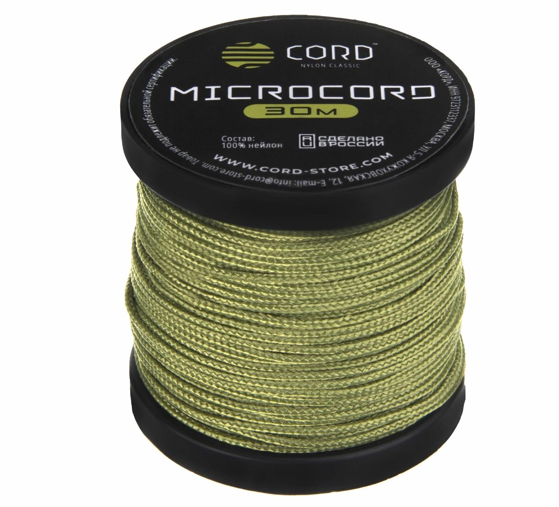 

Микрокорд CORD катушка 30м (moss), Зеленый, УТ-00063952