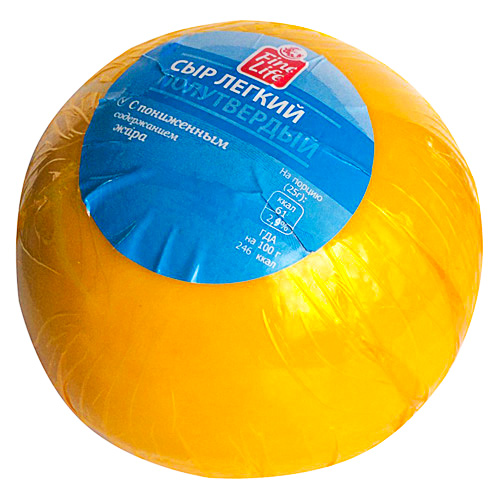 

Сыр полутвердый Fine Life Легкий 30% ~1 кг бзмж