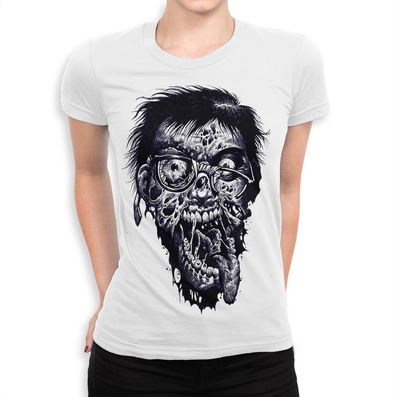 

Футболка женская Dream Shirts Зомби 9899107111 белая XS, Зомби 9899107111
