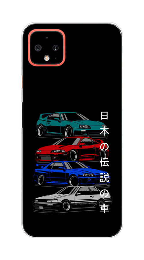 

Чехол Awog на Google Pixel 4 XL "JDM Legend cars", Разноцветный, 270550-5
