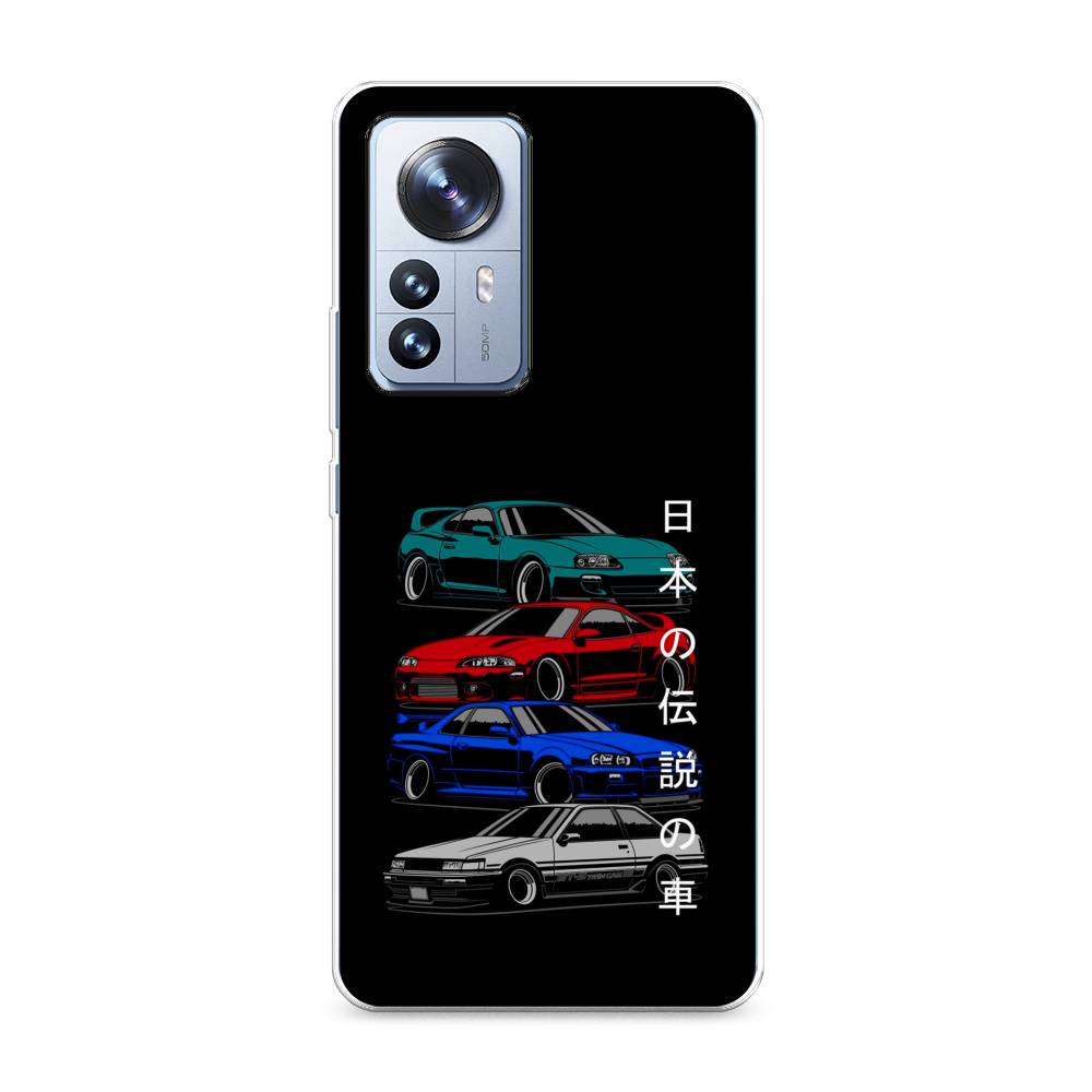 

Чехол Awog на Xiaomi 12 Pro "JDM Legend cars", Разноцветный, 314450-5