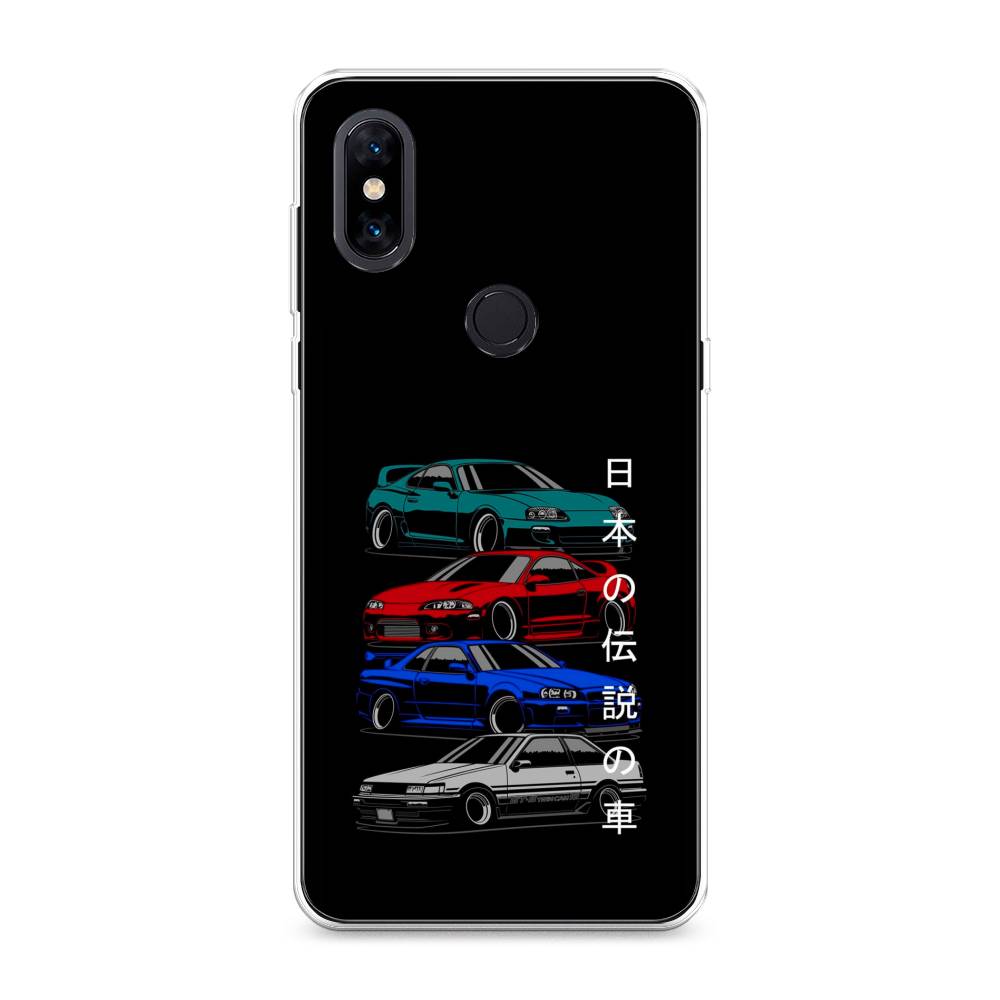 

Чехол Awog на Xiaomi Mi Mix 3 "JDM Legend cars", Разноцветный, 34950-5