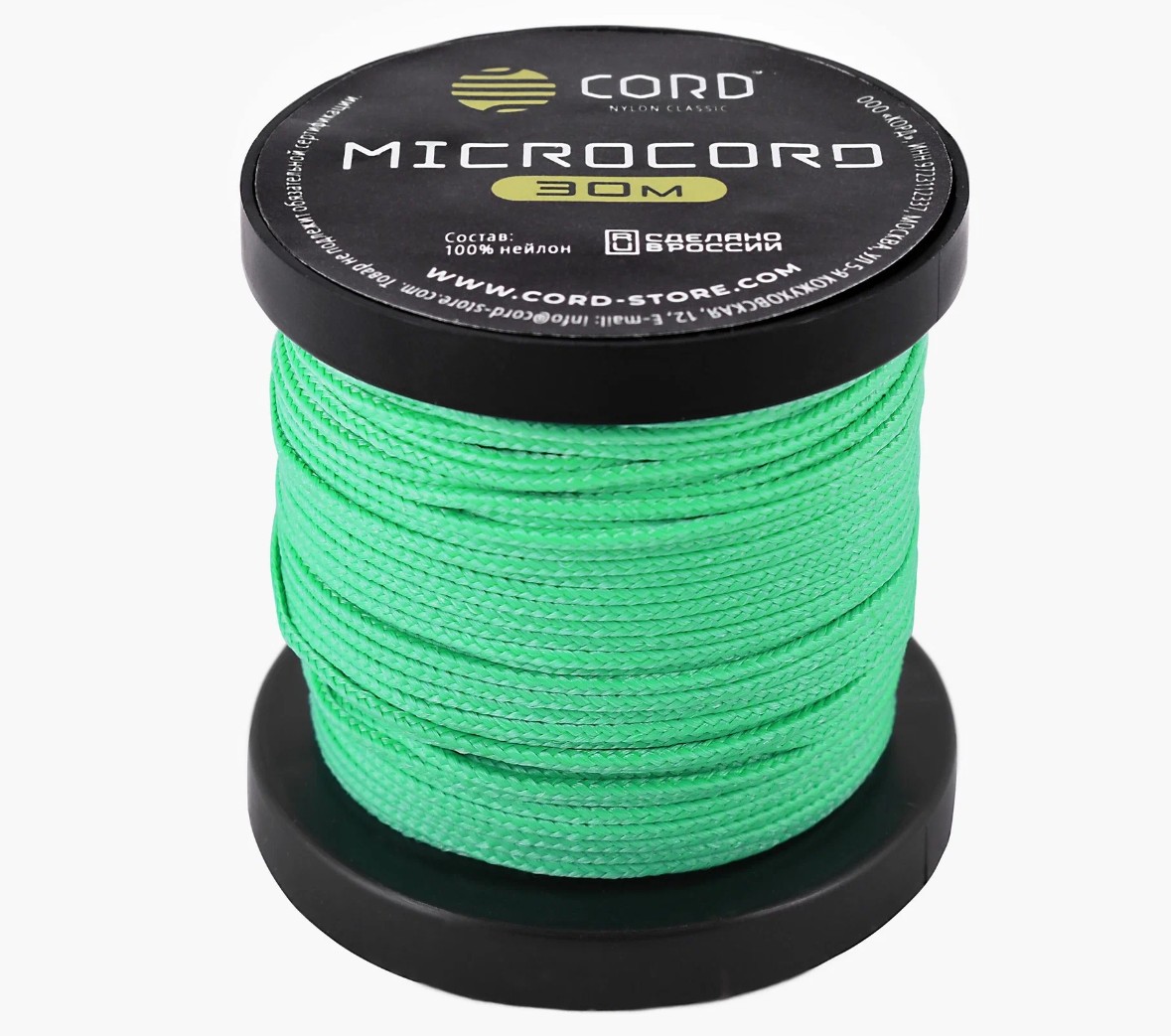 

Микрокорд CORD катушка 30м (teal), Голубой, УТ-00063917