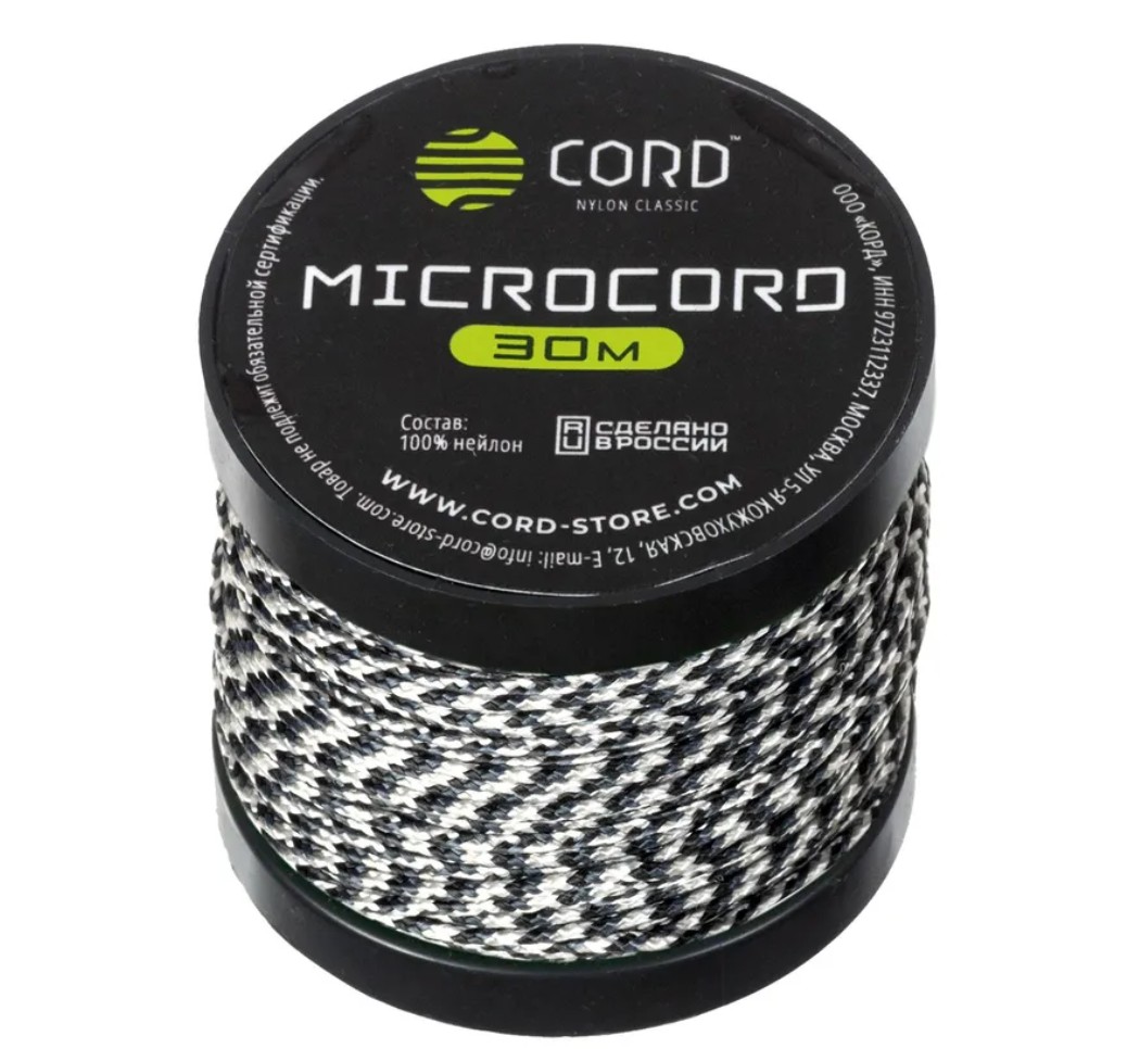 

Микрокорд CORD катушка 30м (urban camo), Зеленый, УТ-00071632