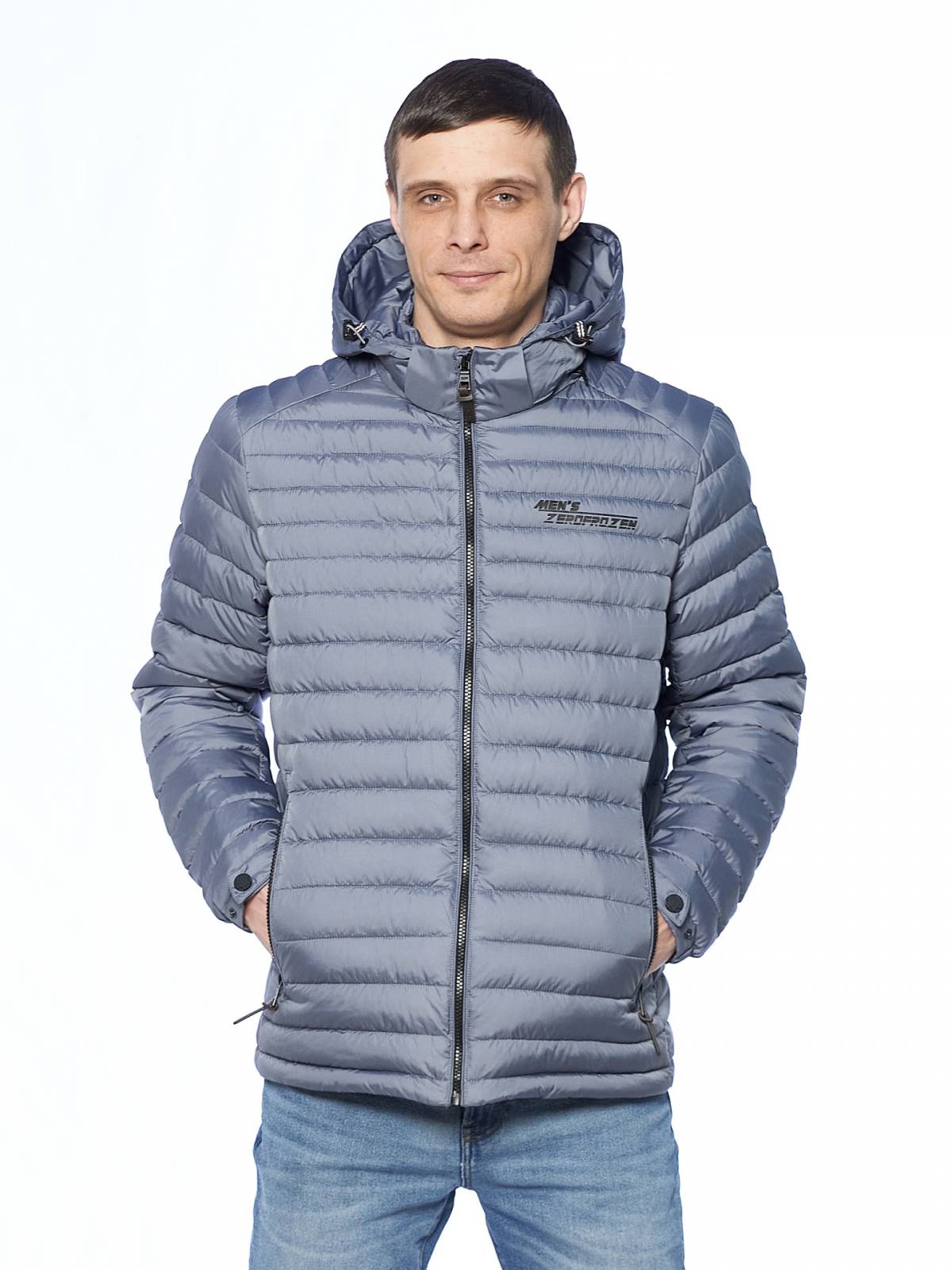 

Куртка мужская Zero Frozen 4225 серая 48 RU, Серый, 4225